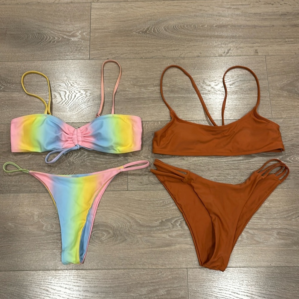 2 Medium bikinis from Shein $6 add on
